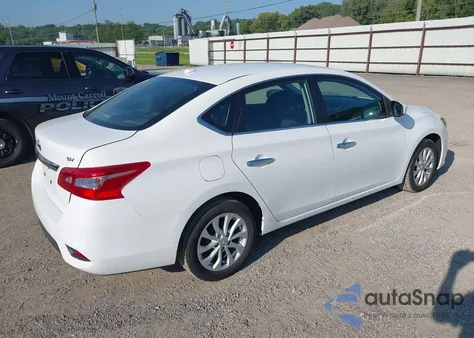2018 Nissan Sentra Sv z USA, uszkodzony, nr VIN 3N1AB7AP7JL658506